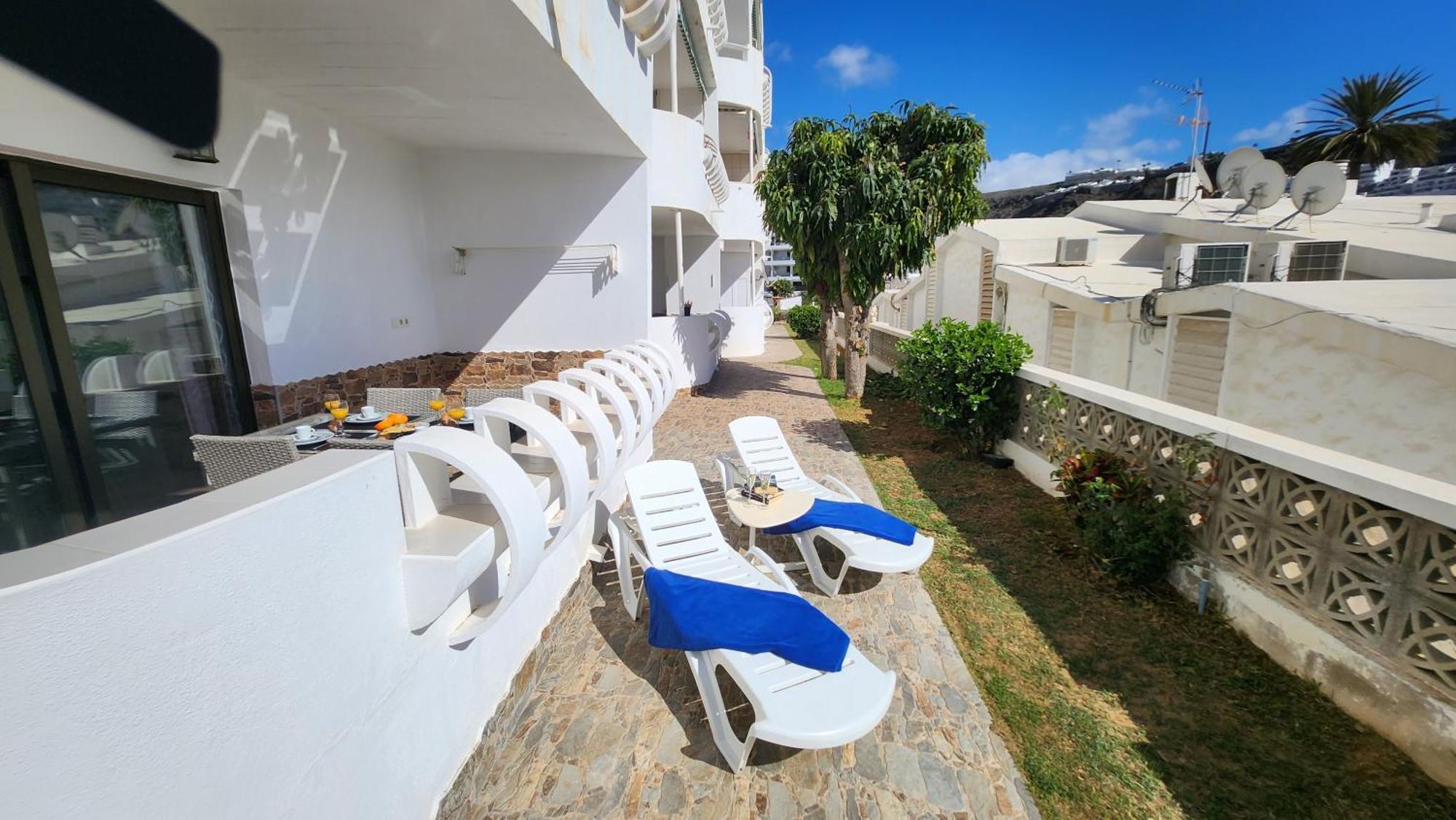 Modern Ground Floor Apartment , A Few Steps From The Beach Mogán Exteriör bild