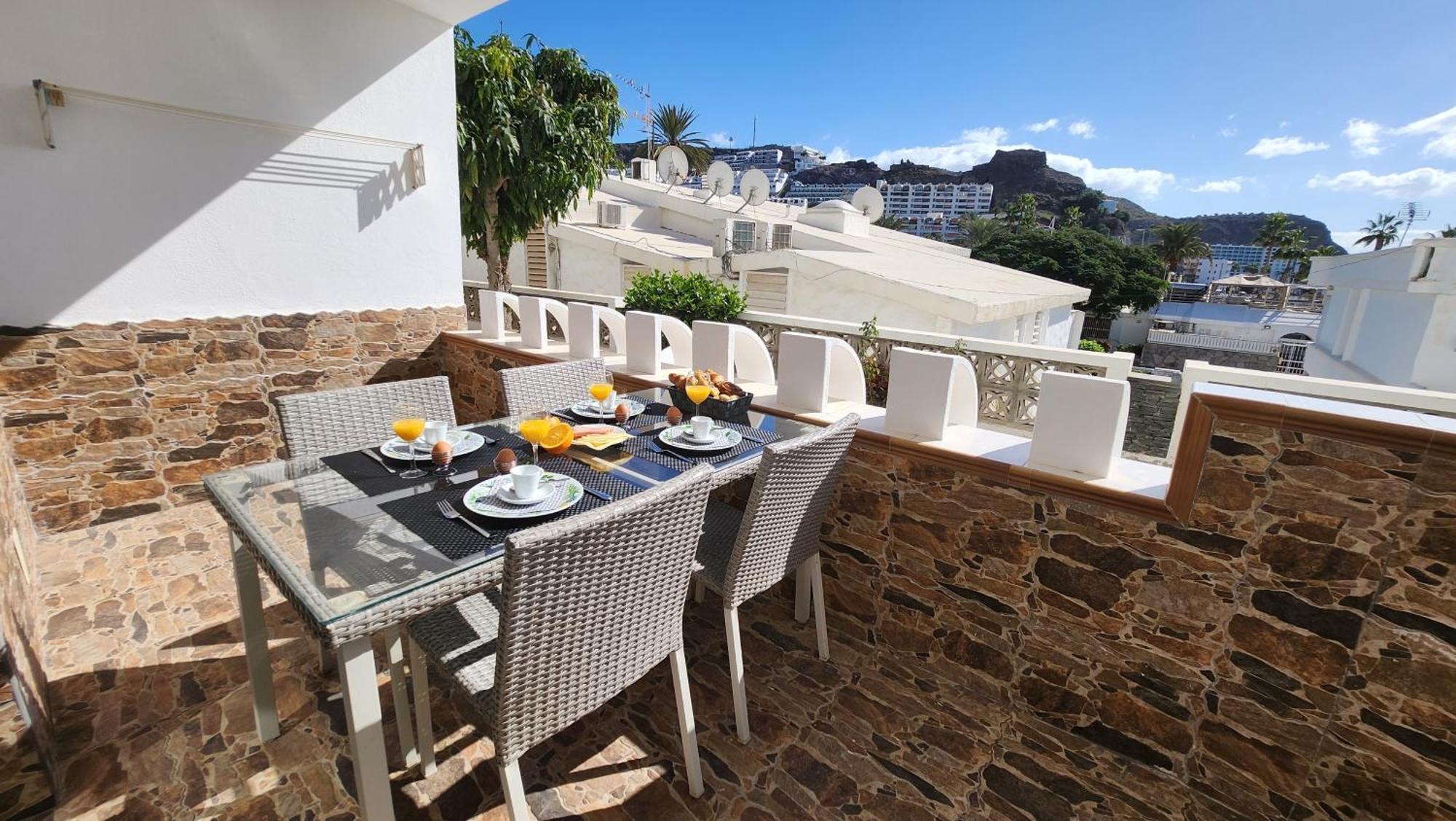 Modern Ground Floor Apartment , A Few Steps From The Beach Mogán Exteriör bild